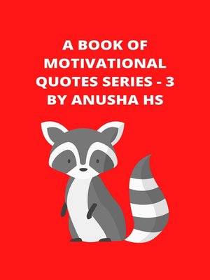 cover image of A Book of Motivational Quotes